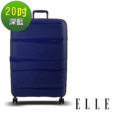 各尺寸皆有彈性加大空間設計箱身採用新一代PP材質防刮、耐磨,整體更輕盈獨家專利抗污/防潑水/防爆拉鍊新式內崁式TSA國際海關密碼鎖EL3123920-42