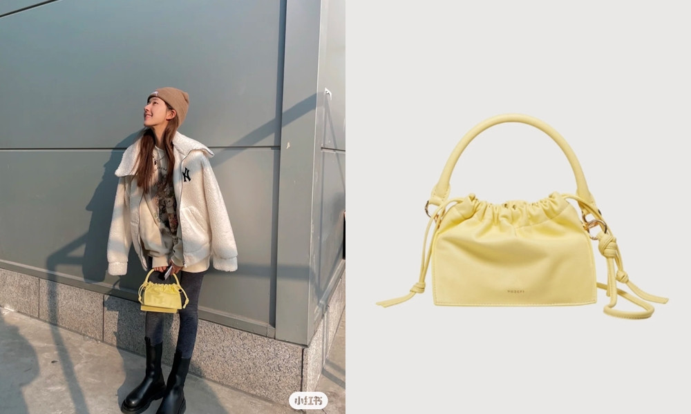 趙露思平價包款：YUZEFI MINI BOM，約NT10,500