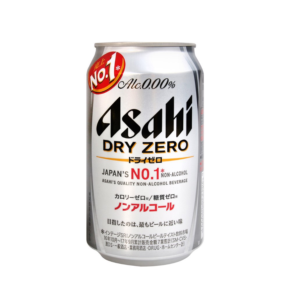 Asahi DRY ZERO 無酒精飲料 350ml 蝦皮24h 現貨