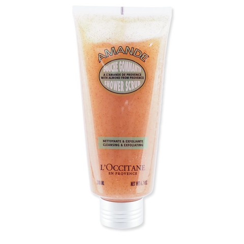 LOCCITANE歐舒丹 杏仁去角質沐浴膠(200ml)【小三美日】D210864
