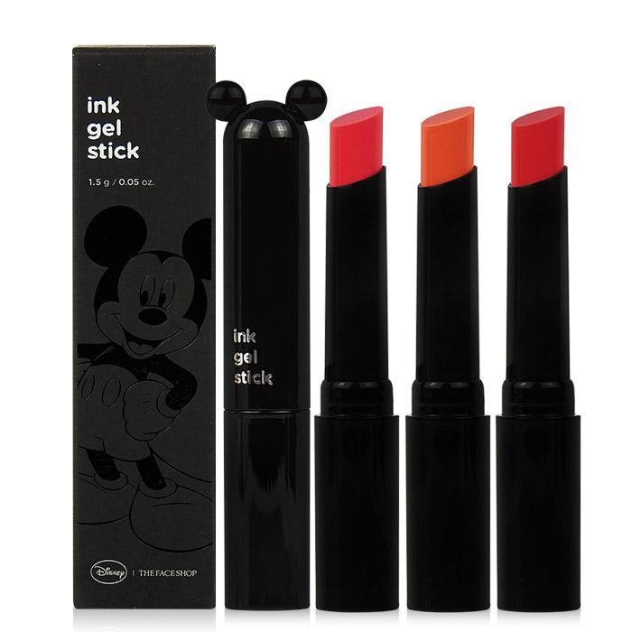 韓國 The Face Shop╳Disney 聯名立體米奇唇膏 1.5g 三色可選