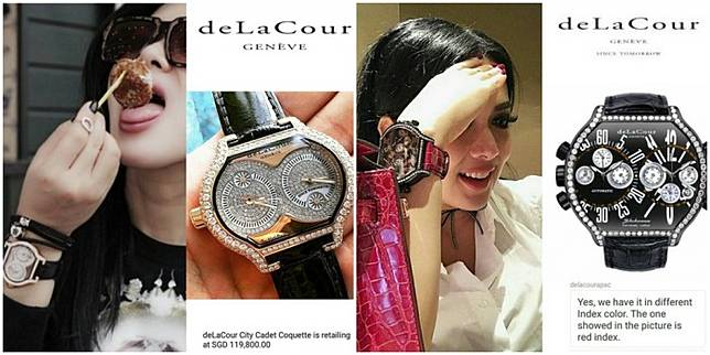Heboh Jam Tangan Mewah Istri Pejabat, Mahalan Mana dengan 4 Jam Tangan Syahrini Seharga Miliaran Rupiah Ini? 