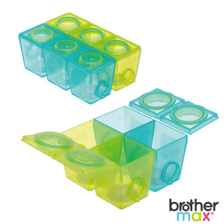 ※耐高溫材質可直接倒入熱食※製作冰磚按一下可完整取出 ※可由冷凍庫直接放入微波爐使用 ※獨立分裝盒可扣在一起好存放