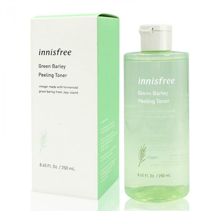 韓國 innisfree 綠茶大麥角質調理化妝水 250ml