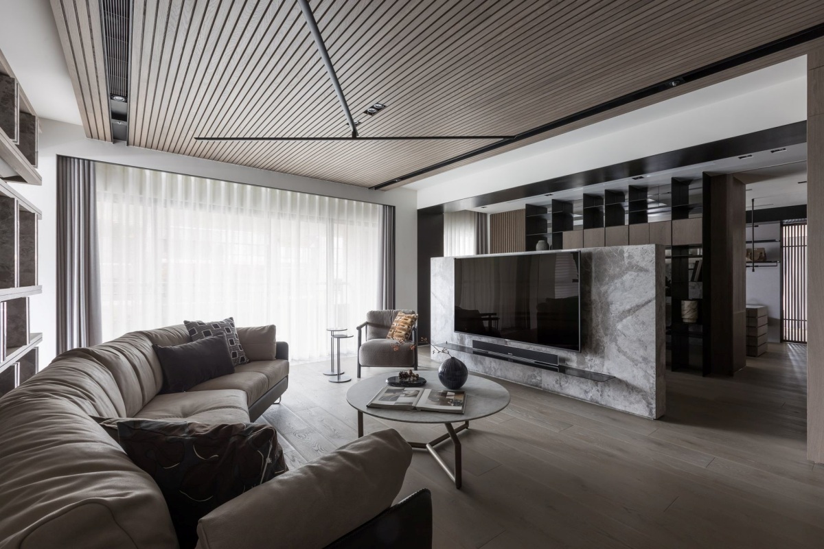 木格柵；室內設計；居家裝潢；格柵