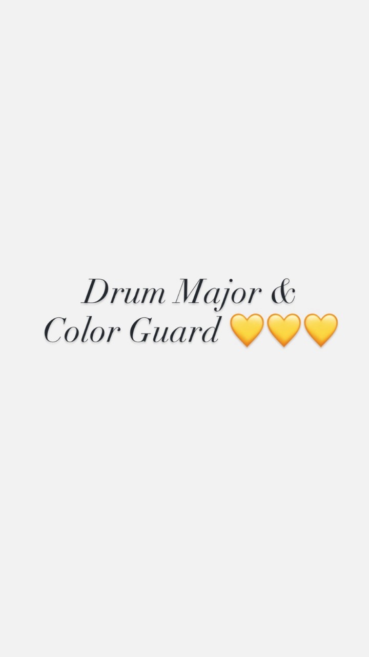 Drum Major 💛💛💛