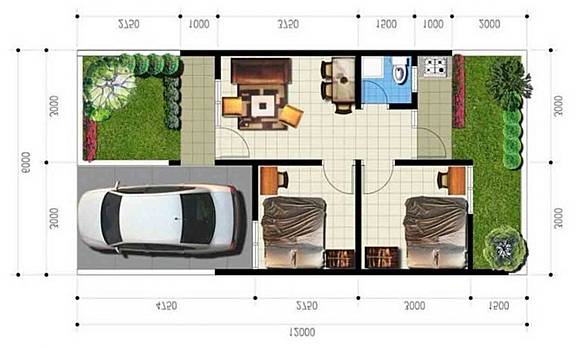 5 Desain Rumah Minimalis Type 36 Terbaru 2020 Dekoruma Com Line Today