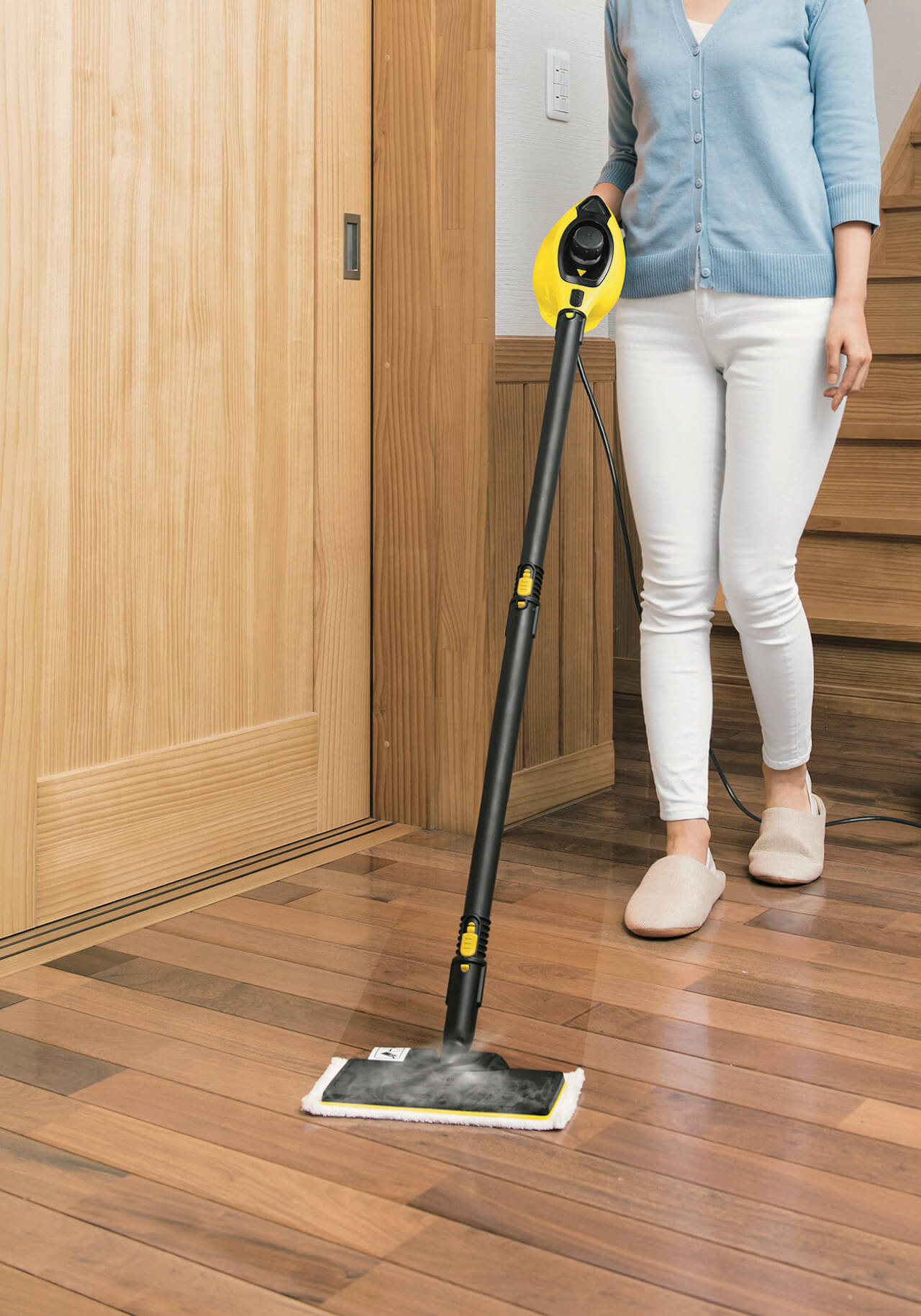 水だけで除菌 ケルヒャーのスチームクリーナーが優秀なんです