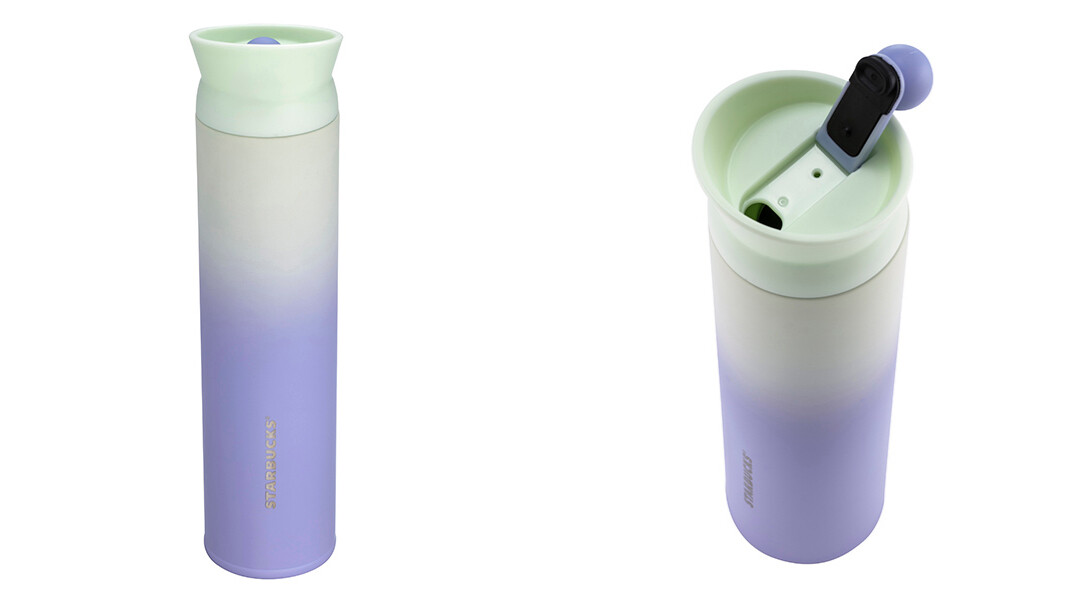 星巴克仙女系杯款來了！星巴克「浪漫紫、蘋果綠」花卉杯登場，再享買一送一優惠別錯過