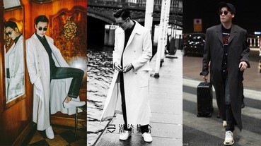 男人大衣蓋到小腿更瀟灑！跟陳偉霆、李易峰一起成為帥氣型男！