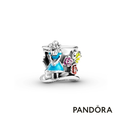 【Pandora官方直營】迪士尼《愛麗絲夢遊仙境》瘋帽客茶會串飾