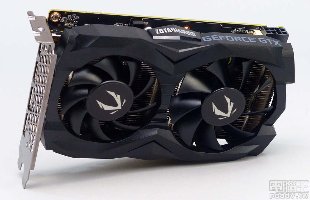 ▲ ZOTAC Gaming GeForce GTX 1660 Super 6GB 192bit GDDR6 顯示卡採用雙槽位 Mini-ITX 外型設計。