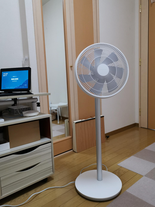 コードレス+静か+スマホリモコンの「スマート扇風機2S」を衝動買い