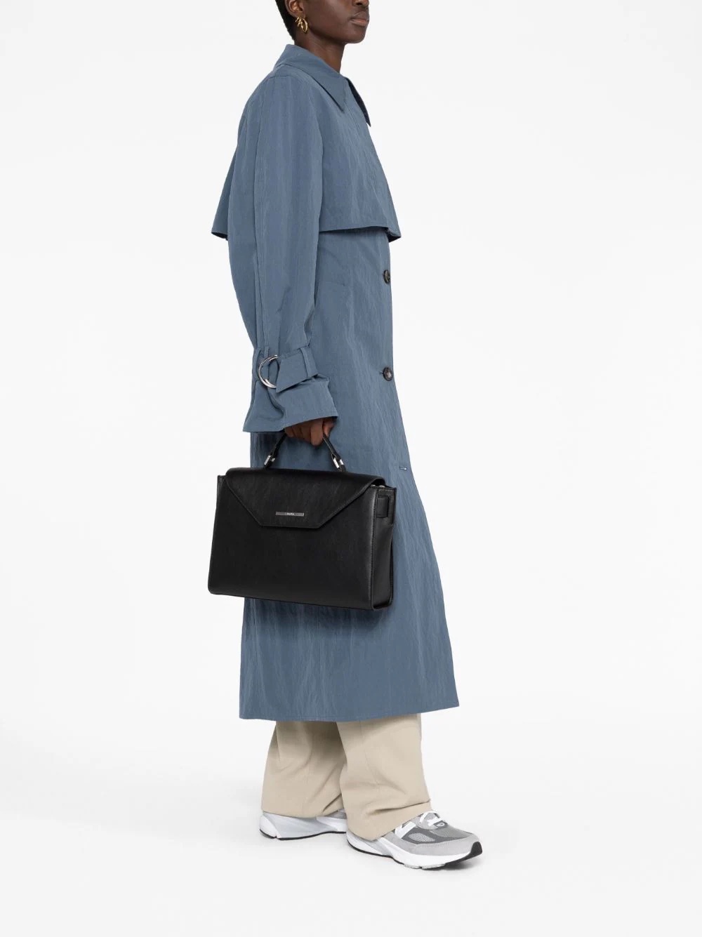 Calvin Klein logo-plaque laptop bag