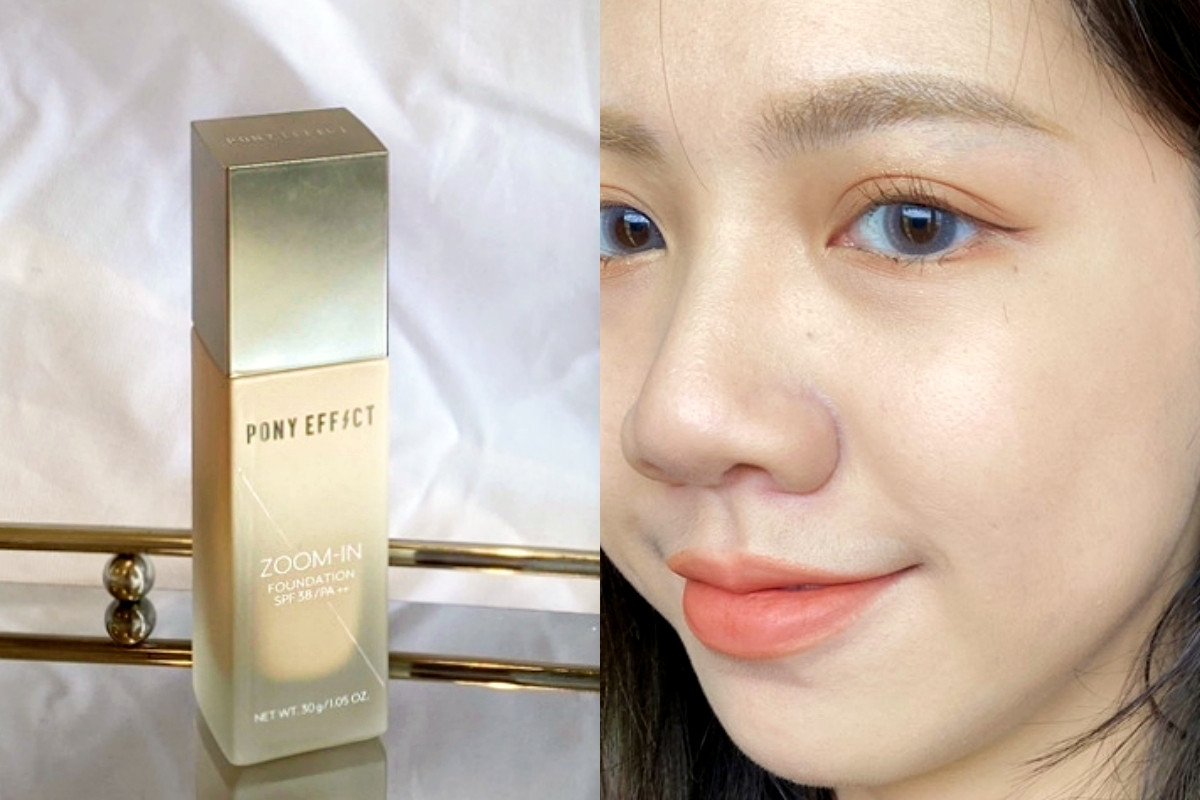 2023粉底推薦：PONY EFFECT 零暗沉親膚柔霧粉底，30g／NT1,200