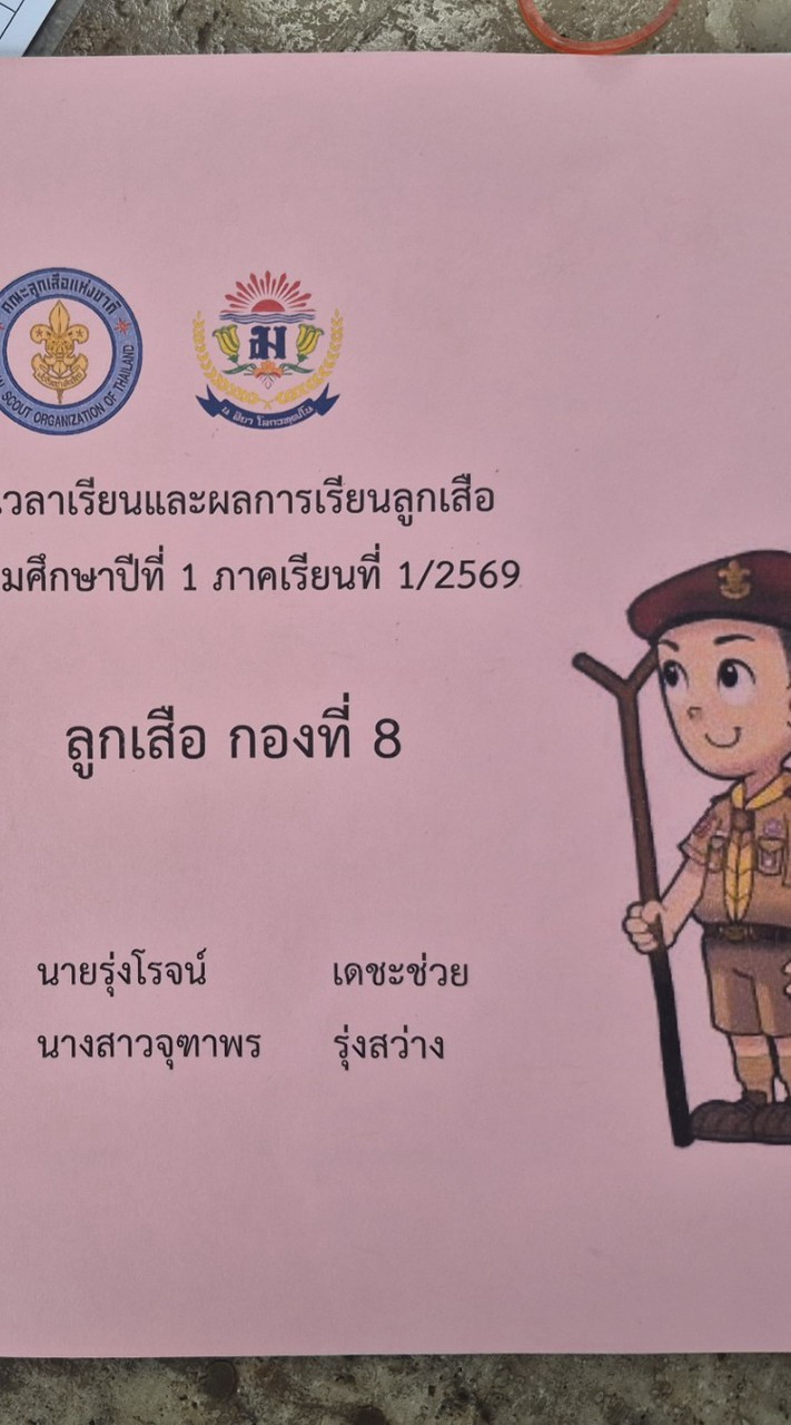 ลูกเสือม.1 กอง8 (2569)