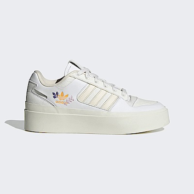 Adidas Forum Bonega W GZ4297 女 休閒鞋 經典 球鞋 電繡花卉 厚底 舒適 穿搭 米白