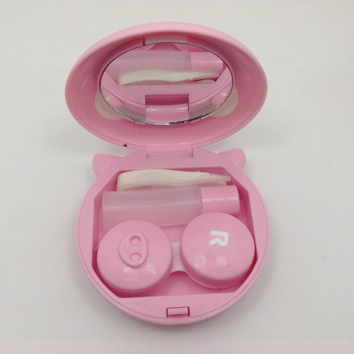 黃色小鴨/嘟嘴豬/哆啦A夢 隱形眼鏡護理伴侶盒