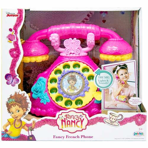 jakks 小俏妞妮妮克蘭西 - 小俏妞聲光復古電話