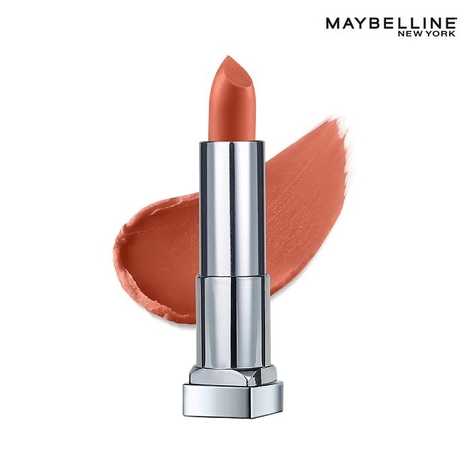 詳細介紹 「開架唇膏霸主」Maybelline New York暢銷的「Color Sensational極綻色絲絨霧光系列」，從前年上市的「焦糖拿鐵」，到去年的「奶霜玫瑰」，剛上市總是造成一股搶購熱