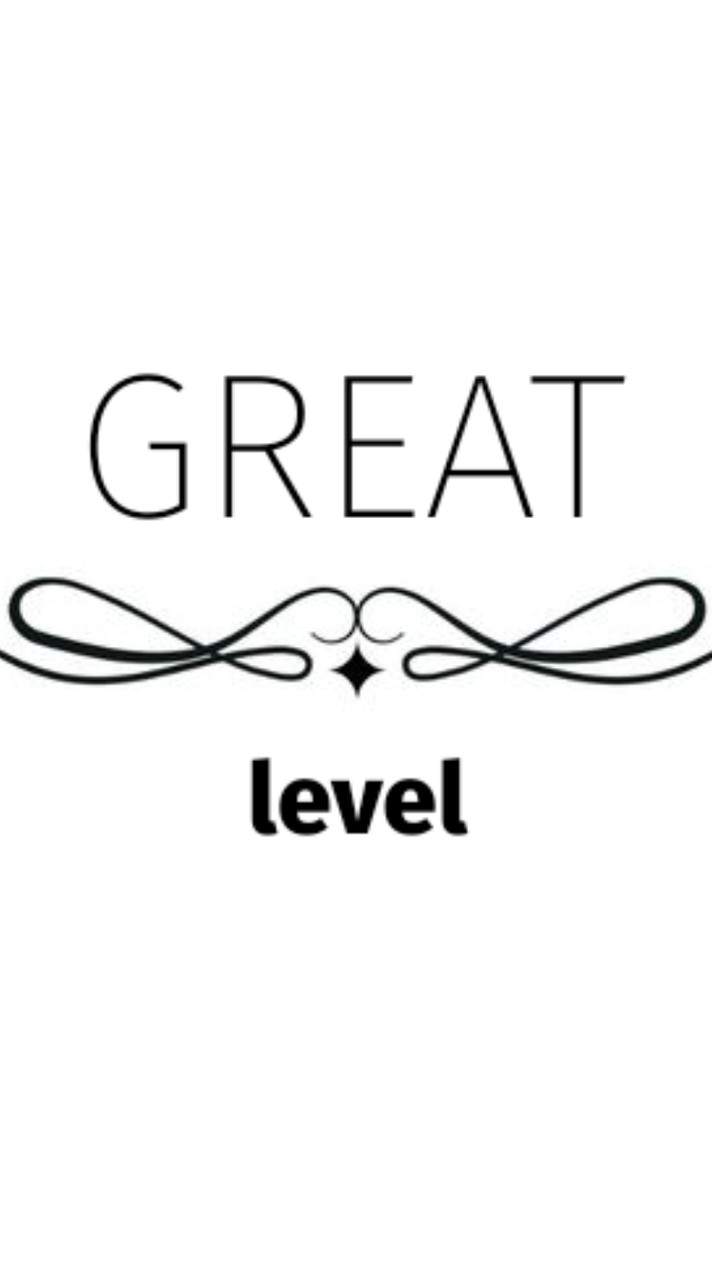 GREAT level 🖤🤍