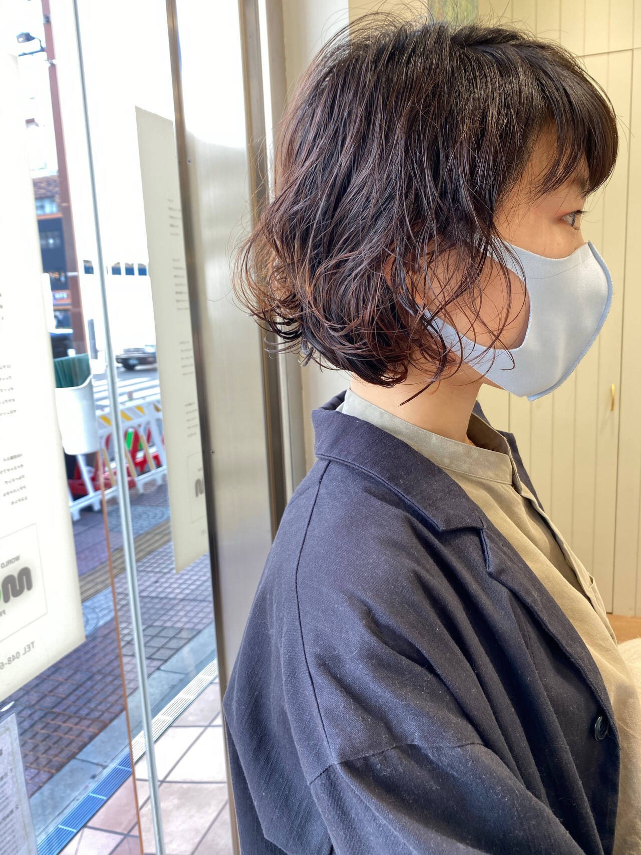 注目の 広瀬すず風 ボブパーマ にトライ Hair