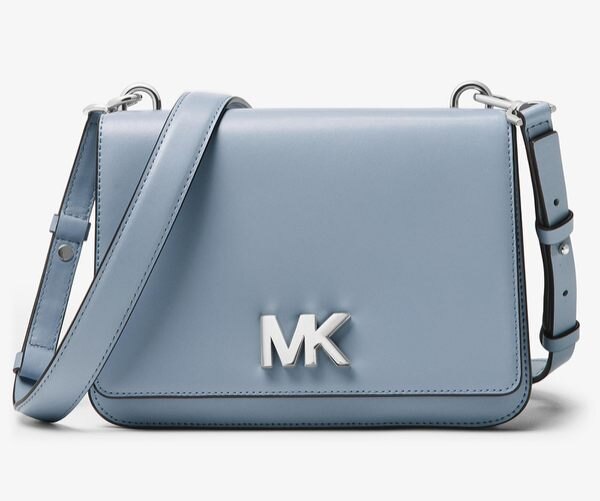 Michael Kors  Mott系列淺藍色單肩斜挎包30T7GOXL7L
