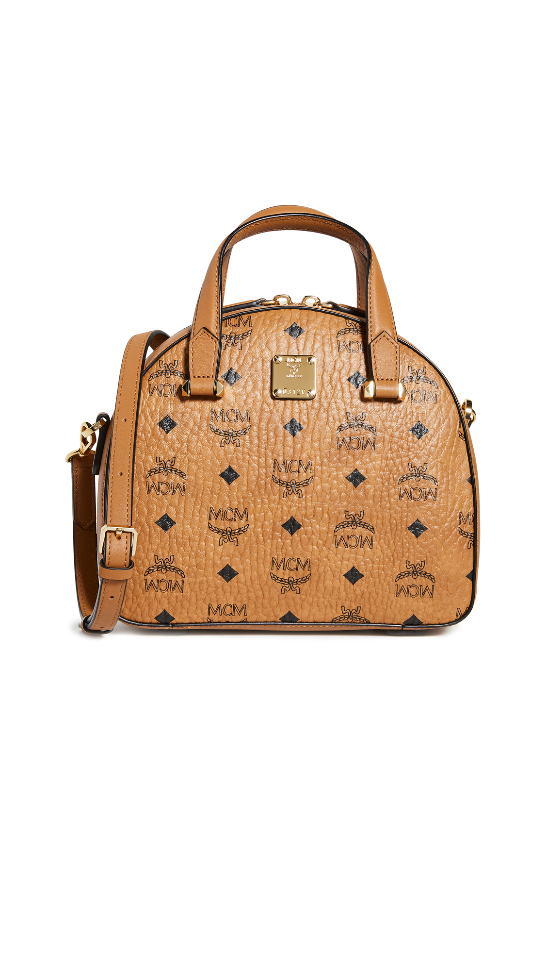 MCM Essential Visetos Original Small Tote