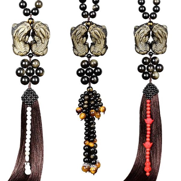 貔貅汽車掛件車內吊飾男士高檔保平安符車載車掛飾品擺件吊墜創意 時尚教主