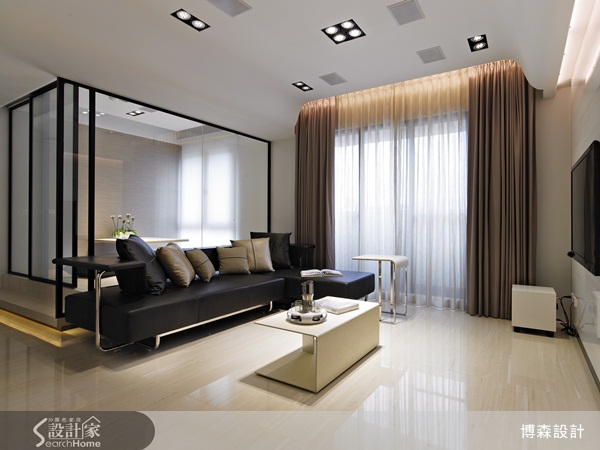 輕透玻璃隔間，我家變身3倍大