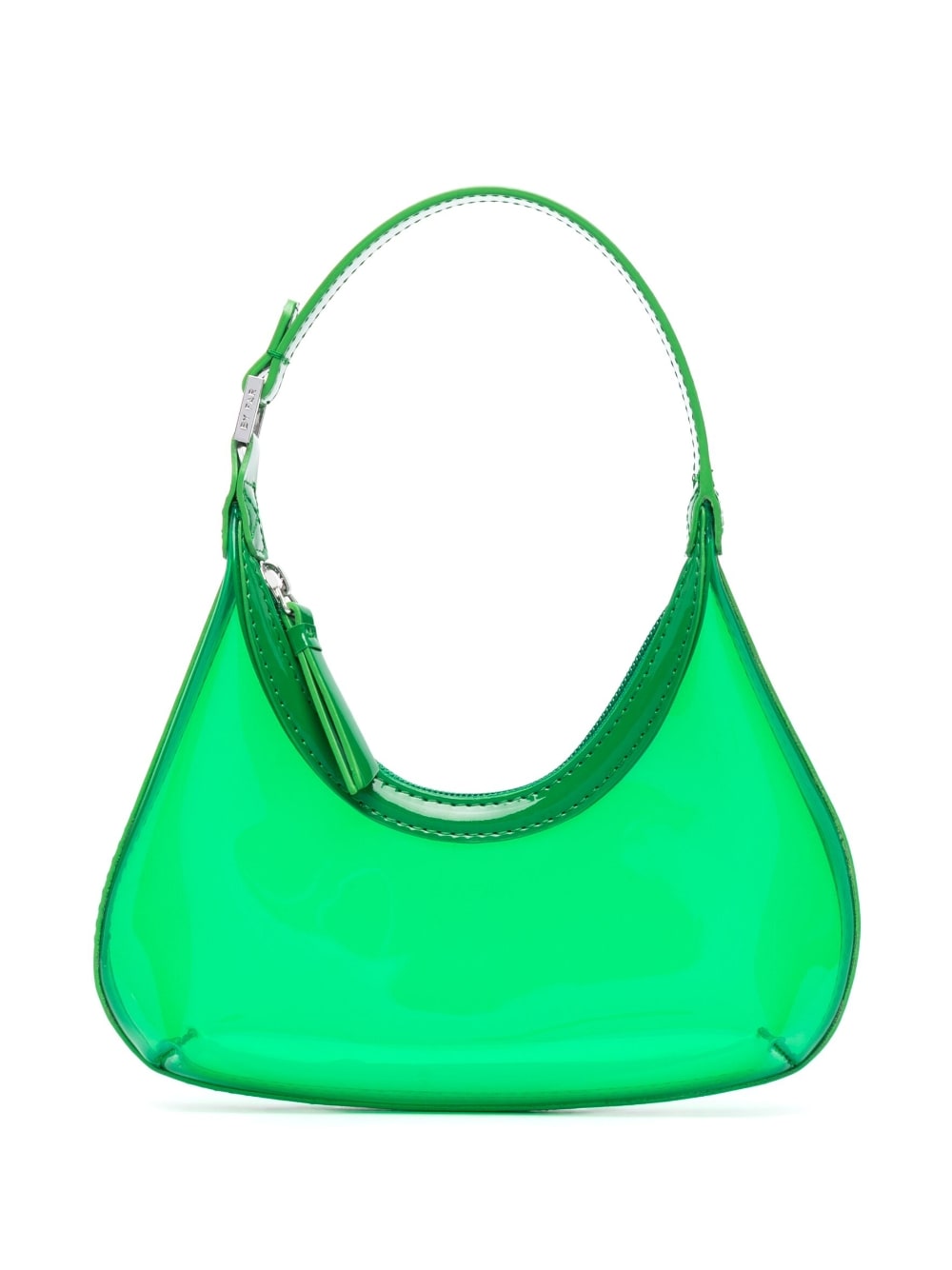 BY FAR - Baby Amber shoulder bag - women - PVC/Polyurethane - One Size - Green