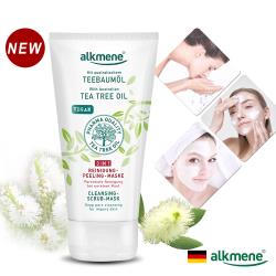 ◎清爽控油 茶樹淨膚|◎溫和清潔柔嫩臉部肌膚|◎油水平衡，洗後不緊繃品牌:Alkmene種類:洗面乳/洗面皂/慕斯,面膜/眼膜適用部位:臉部適用膚質:全膚質功能:清潔/洗卸,去角質規格/容量:德國al