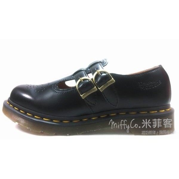 Dr. Martens 米菲客 Mary Janes 8065-12916001 黑色 硬皮 馬丁鞋