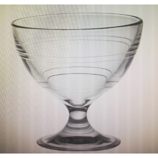 Duralex Gigogne系列 法國製玻璃冰淇淋碗6件組 W122404 COSCO代購