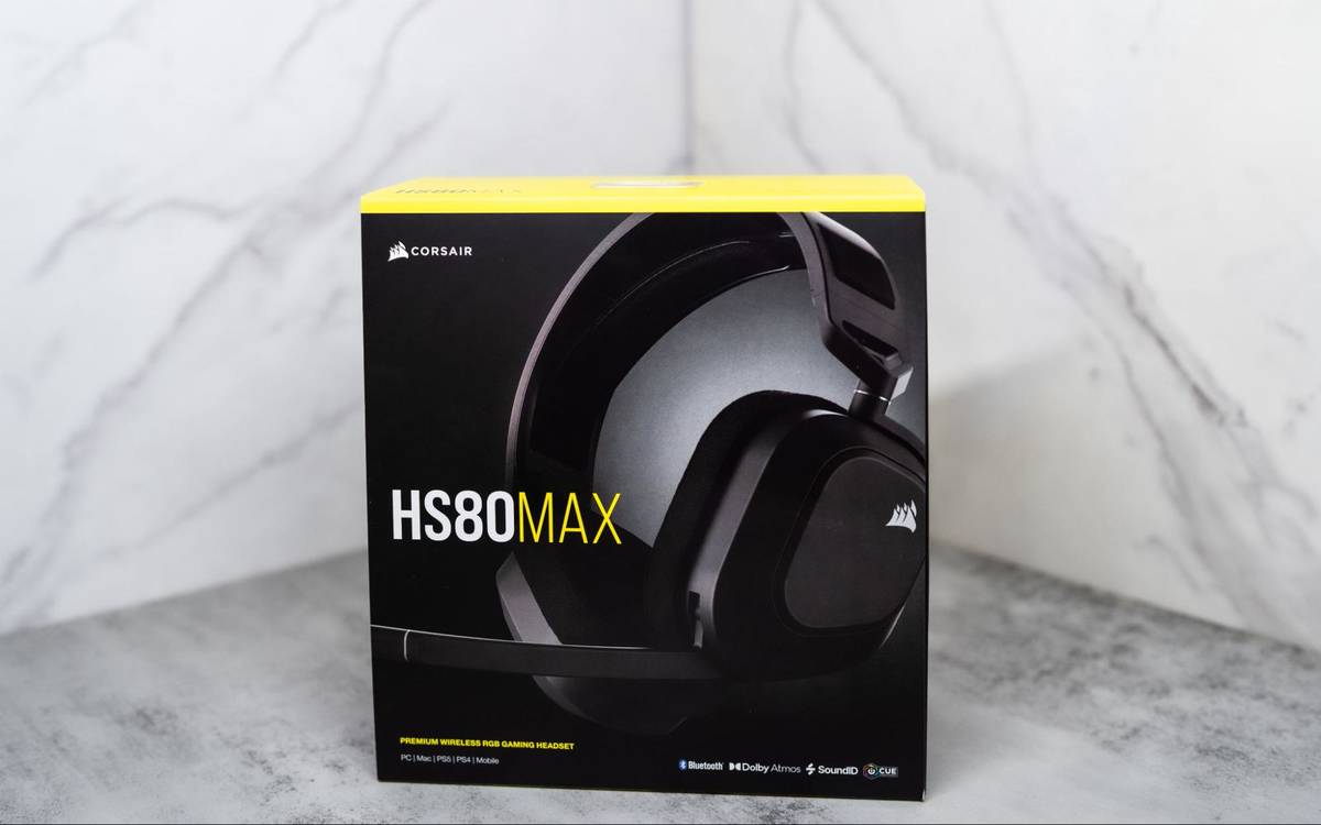 CORSAIR HS80 MAX WIRELESS Gaming Headset Unboxing and Review A MustHave for Gamers World