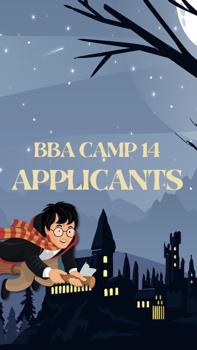 BBA CAMP 14 Recruitment
