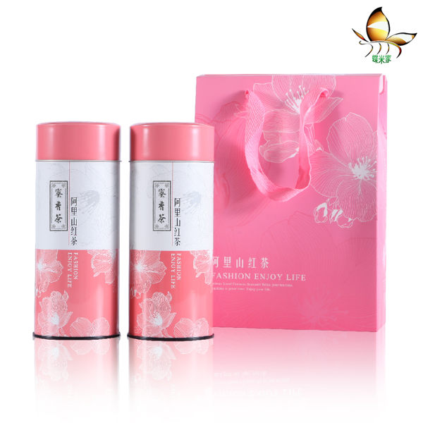 【蝶米家】阿里山蜜香紅茶禮盒(2罐/盒)