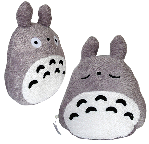 【卡漫城】 龍貓 抱枕 ~ 兩面型 約40cm高 Totoro 絨毛娃娃 靠墊 枕頭 靠枕 玩偶 裝飾