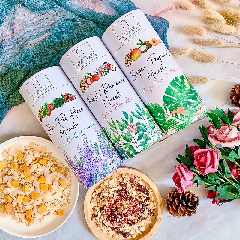 Nextfood 即食燕麥片 - 你值得擁有！四盒優惠套裝