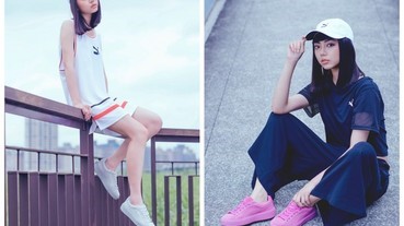 女生們千萬別錯過！PUMA粉嫩厚底鞋初夏新登場