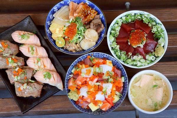 永康平價日式料理 盛 丼 澎湃罪惡海鮮盛丼 蔥花鮪魚丼 炙燒握壽司 隱身南應大的銷魂美食 愛食記ifoodie Line