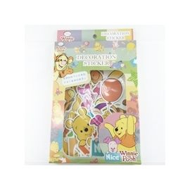 【收藏天地】迪士尼系列＊行李箱裝飾貼紙-小熊維尼系列∕ 文創 送禮 卡通 可愛 裝飾 禮品