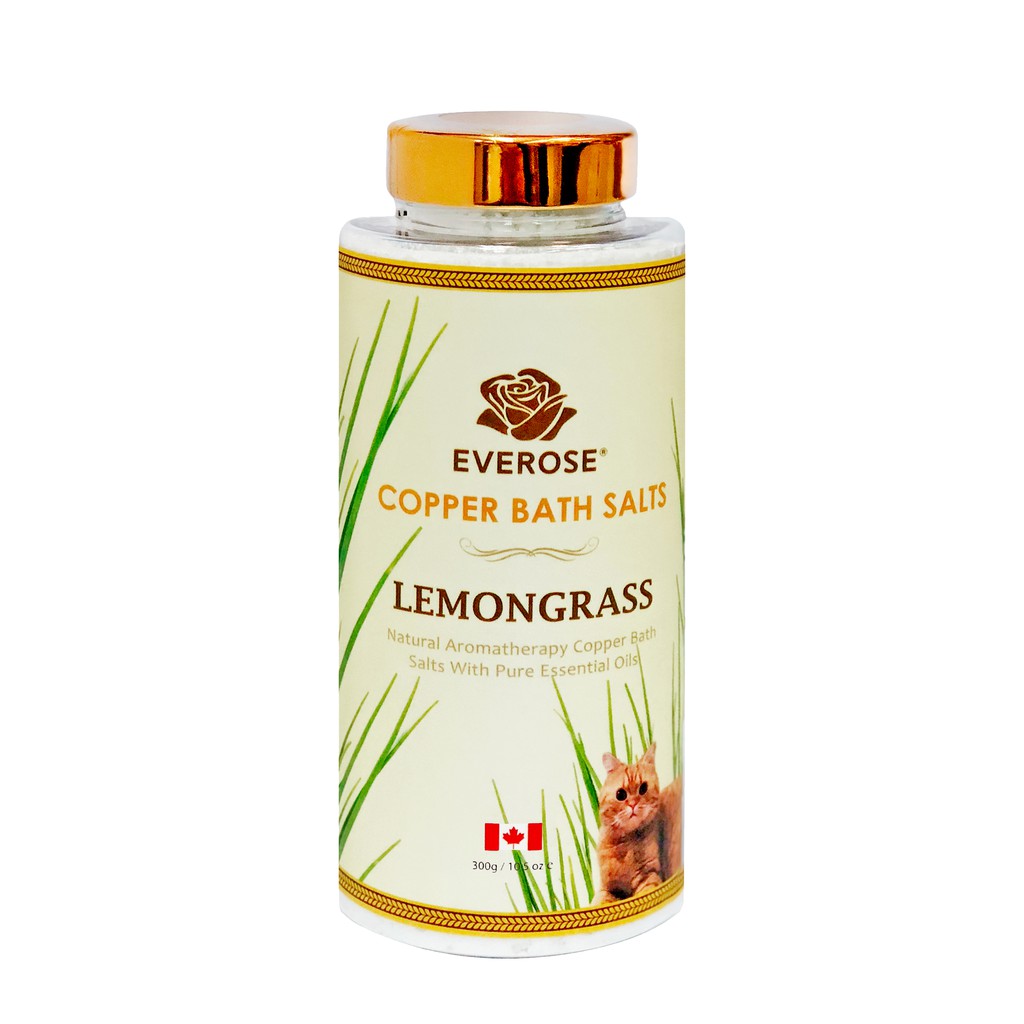 【Everose 愛芙蓉】檸檬香茅精油浴鹽 300gm