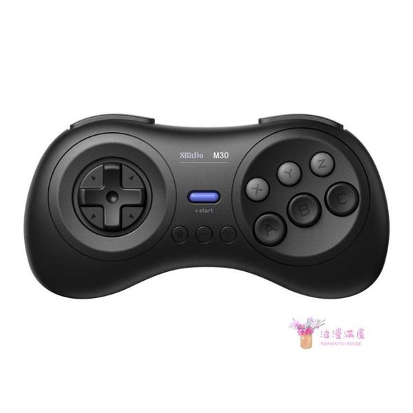 八位堂M30藍芽手柄 支持Switch電腦MAC Steam 格鬥游戲六鍵位連發
