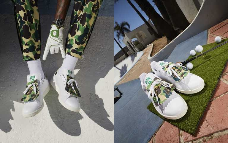 adidas GOLF x BAPE STAN SMITH G BAPE(男女款式)／5,290元（圖／品牌提供）