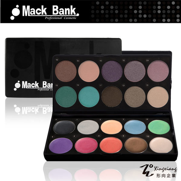 ．一組共20色可自由搭配n．膏狀產品更容易附著於眼皮上★