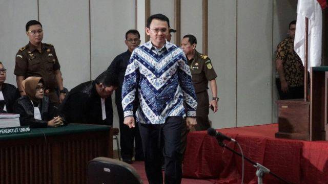 Ahok Divonis Hukuman 2 Tahun Penjara