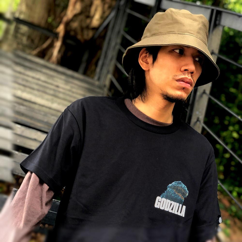 STAGE 重量級獻禮！哥吉拉聯名商品 震撼新上市！怪獸迷快分享~《全新哥吉拉官方聯名》‧全棉針織面料‧100%純棉‧正常版設計‧️精緻高彩度直噴圖像