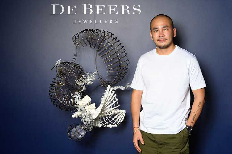 DE BEERS《Nature’s Wonders頂級珠寶展》攜手知名藝術家李霽，打造一場別開生面的珍稀鑽石藝術展覽。（圖╱DE BEERS提供）