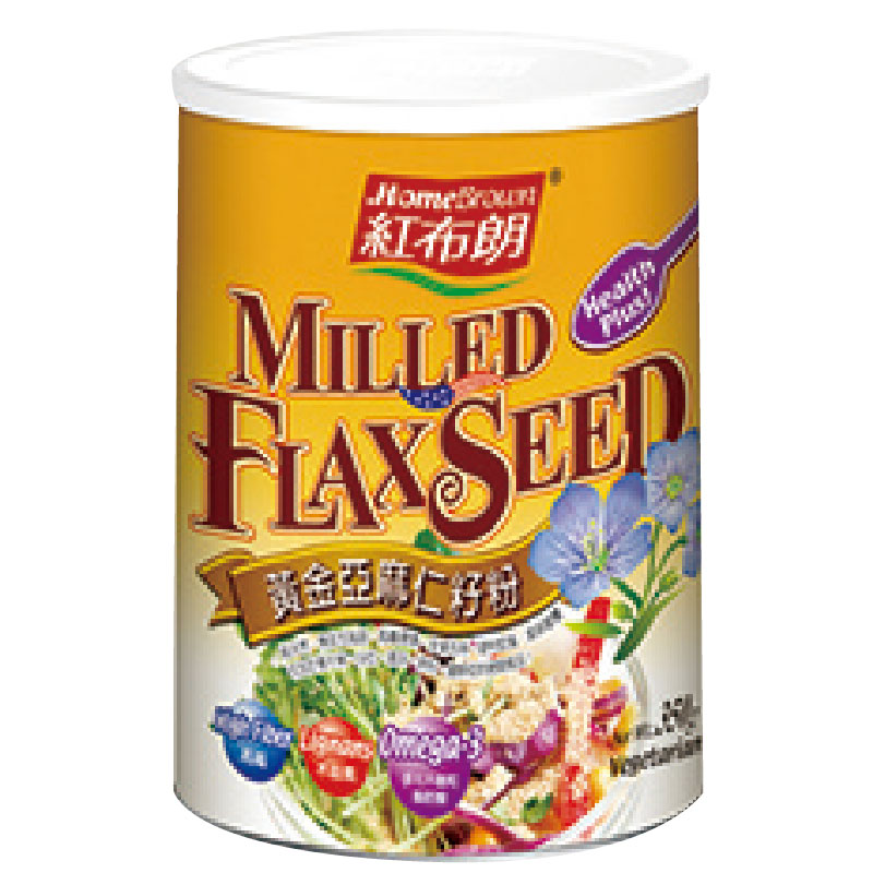 ★食用方法 1.加2～3匙於果汁、乳品或飲料中。可隨意加於麥片粥、沙拉、湯品、麵類或烘烤類食品。2.一湯匙亞麻仁籽粉加三湯匙水，靜置三分鐘待其柔軟而黏稠後，用以取代蛋一顆，做烘焙料理。3.亞麻仁籽粉可